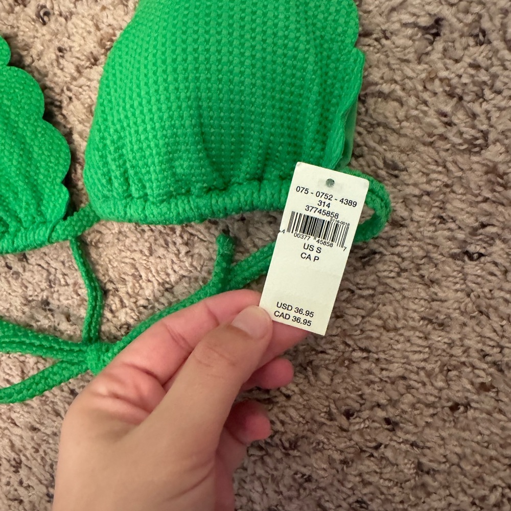 Aerie Green Bikini Top - Picture 2 of 3